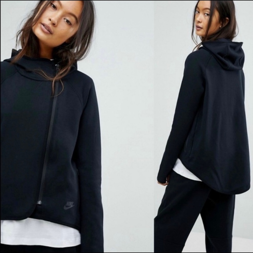 Nike Asymmetrical Zip Hoodie, size S